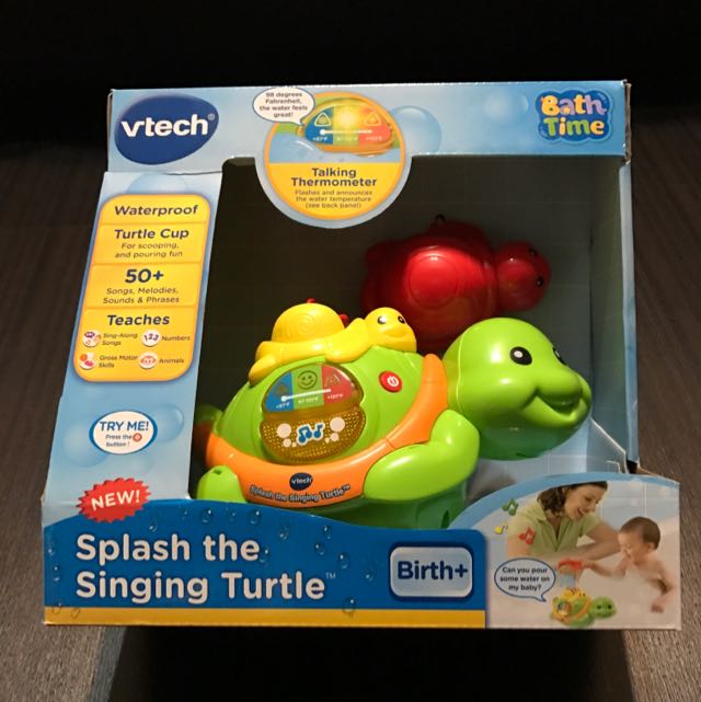 Vtech splash sale the singing turtle