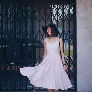 BNIB The Willow Label Ivie Flare Dress (Black, Size S) (OOS on website)