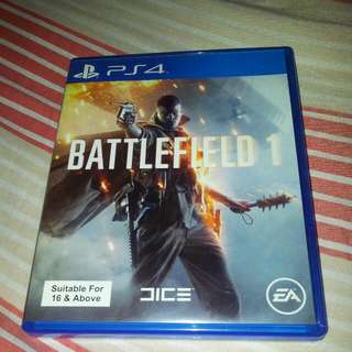Battlefield 1 PS4 Reserve