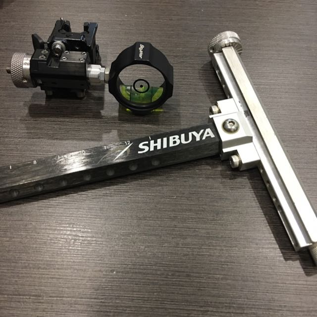 Archery Compound bow scope and shibuya mount, Sports, Sports & Games ...