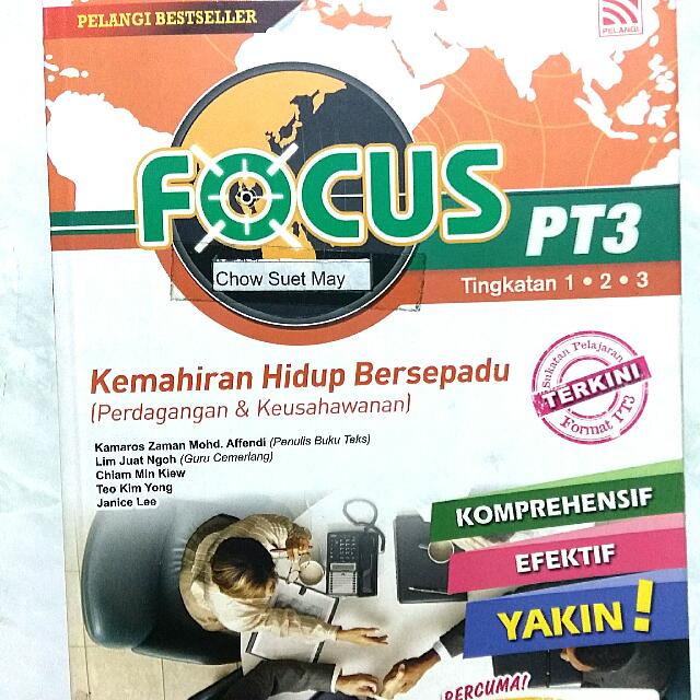 Focus Kemahiran Hidup Pt3 Textbooks On Carousell