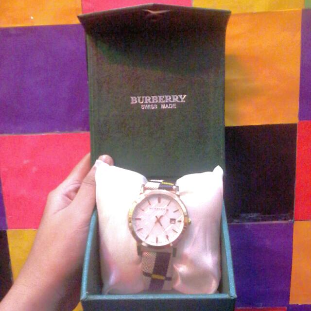 Jam Tangan Burberry Kw Super Womens Fashion Womens