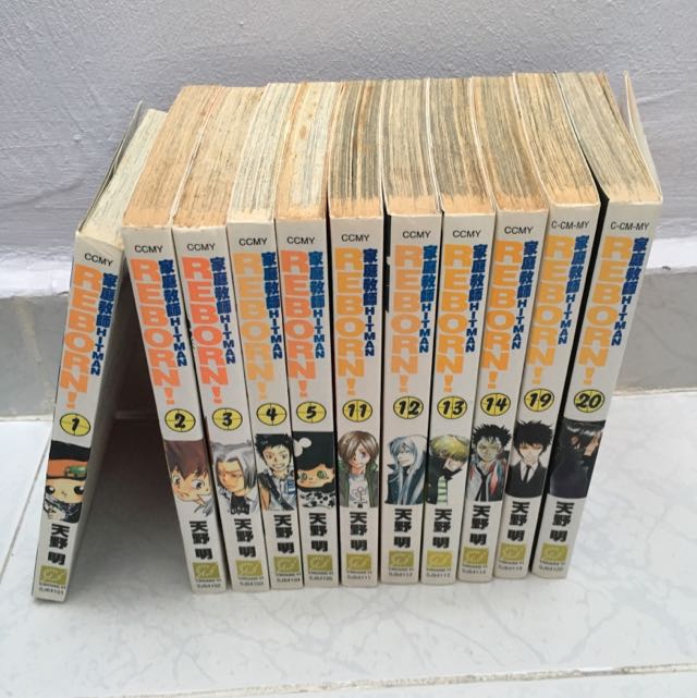 Wallpaper Katekyo Hitman Reborn Manga Chinese Books Stationery On Carousell Free