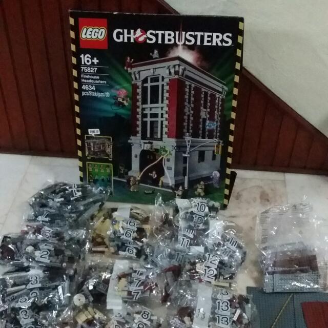 lego ghostbusters firehouse for sale