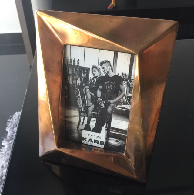 Metallic Photo Frame (KARE), Furniture & Home Living, Home Decor
