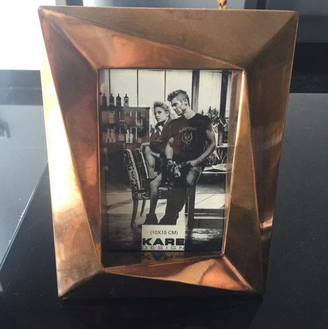 Metallic Photo Frame (KARE), Furniture & Home Living, Home Decor