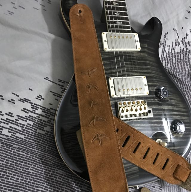 Prs suede store guitar strap
