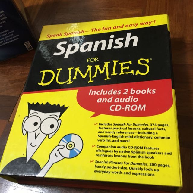 Spanish Book For Dummies Books Stationery Fiction On Carousell