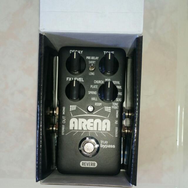 Tc electronic arena reverb pedal clearance