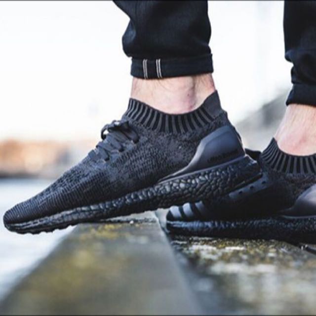 black ultra boost mens