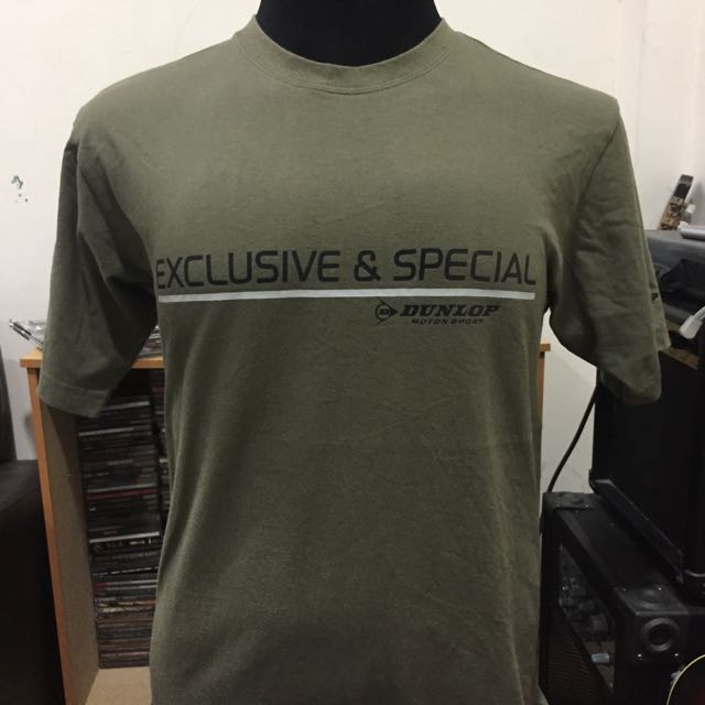 T Shirt Dunlop Motorsport Men S Fashion Clothes Tops On Carousell