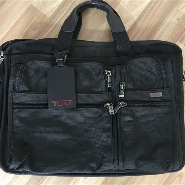 Tumi Ballistic Nylon Expandable Briefcase, Men's Fashion, Bags