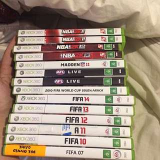 14 Xbox 360 Games $30 For All!