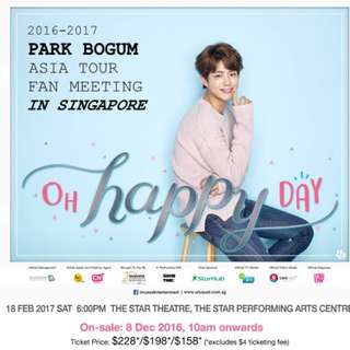 WTB - Looking for Park Bo Gum CAT 1 Tickets