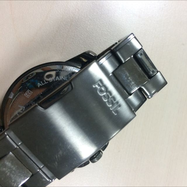 FOSSIL FS5090 SMOKE GREY GARANSI Olshop Fashion Olshop Pria di Carousell