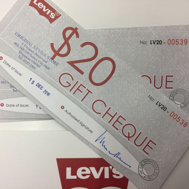 levis voucher