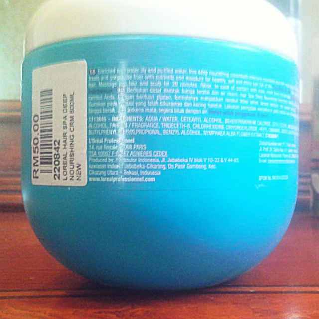 L Oreal Hair Spa Deep Nourishing Creambath Health Beauty Hair