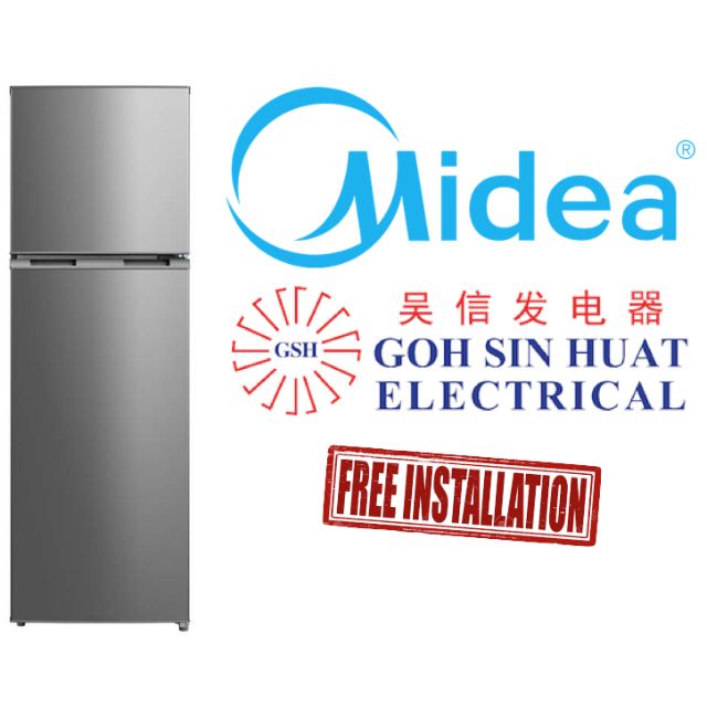 Midea Mrd268 Double Door Refrigerator Home Appliances On Carousell