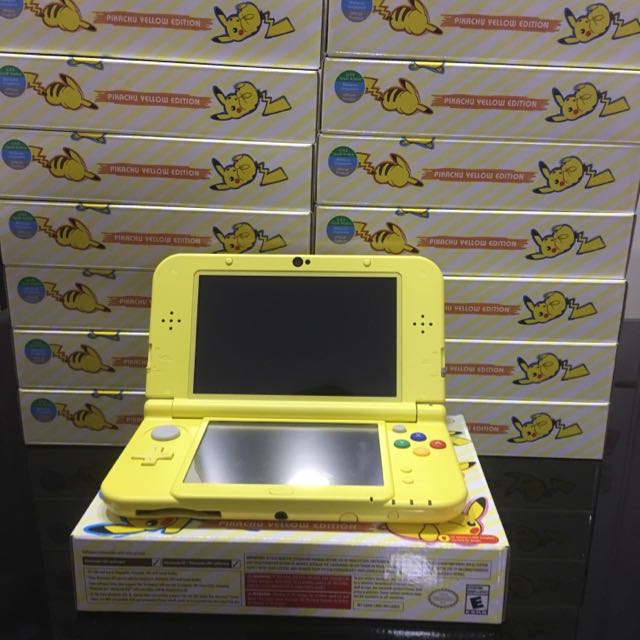 new 3ds xl pikachu