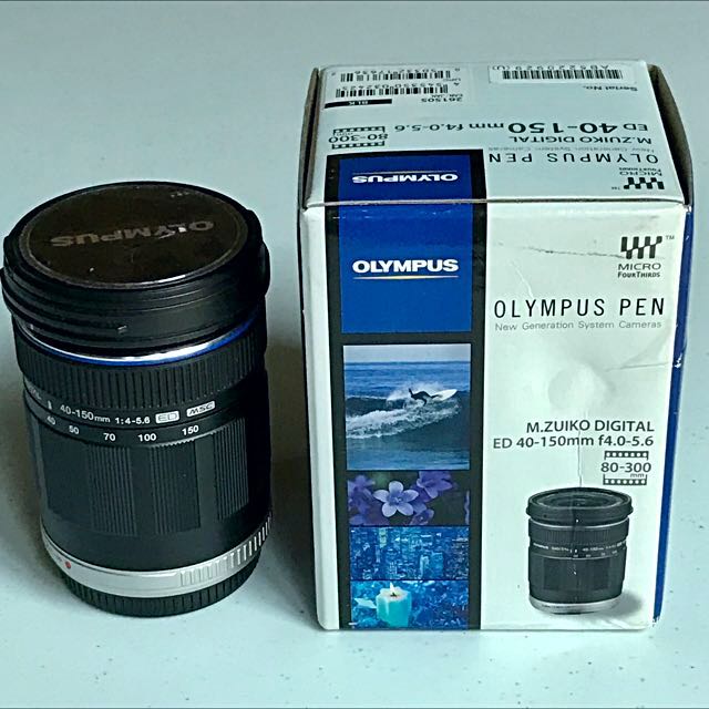Olympus 40-150mm f4.0-5.6, Photography, Lens & Kits on Carousell
