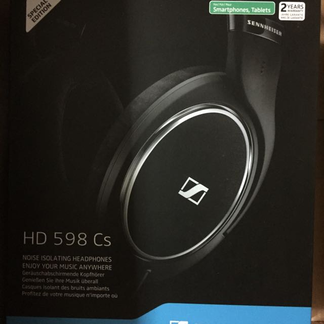 Sennheiser Hd 598 Cs Closed Back Headphone Electronics Audio On