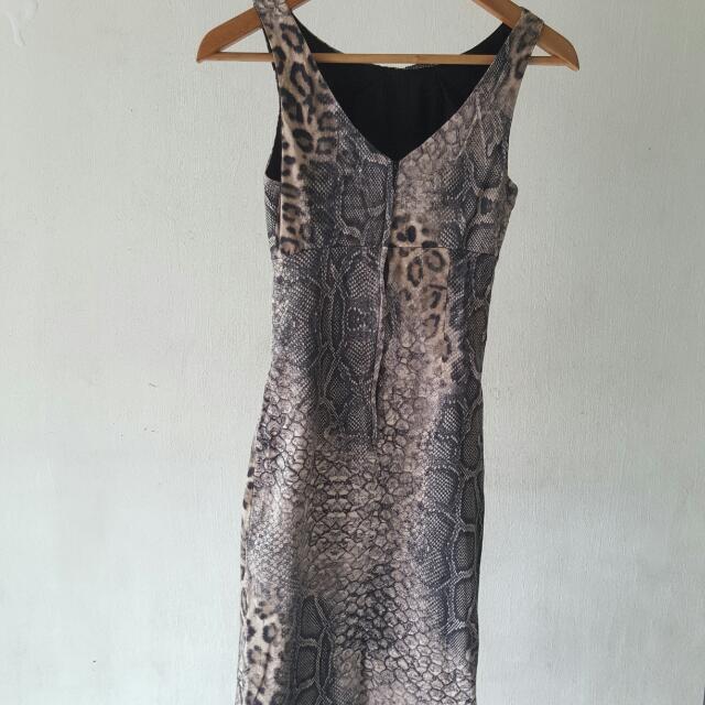 Dorothy perkins snake print dress store