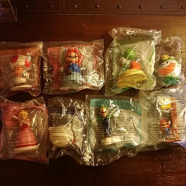 Super Mario Mcdonald S Toy Complete Set Overseas And Selling An Individual Toy Koopa Clown Car Toys Games Bricks Figurines On Carousell