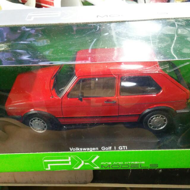 1 18 Diecast Volkswagen Golf I Gti By Welly Toys Games Bricks Figurines On Carousell