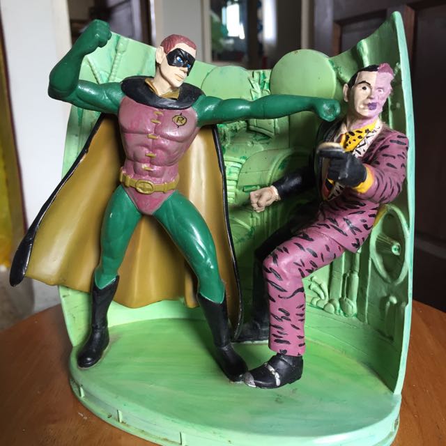 Batman Forever Robin Two Face Statue Toys Games Others On Carousell