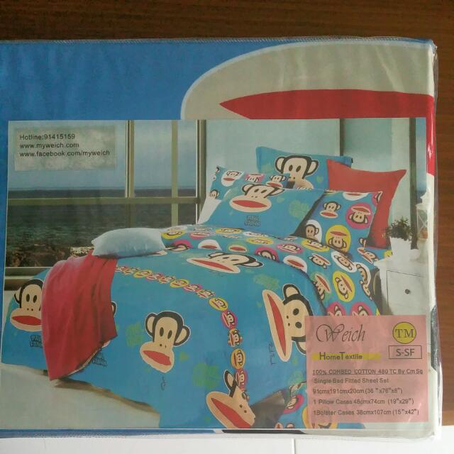 Bn Single Bed Fitted Sheet Set Paul Frank By Weich Furniture
