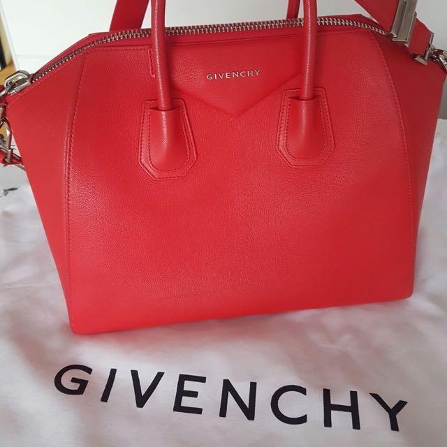 Givenchy antigona medium red outlet