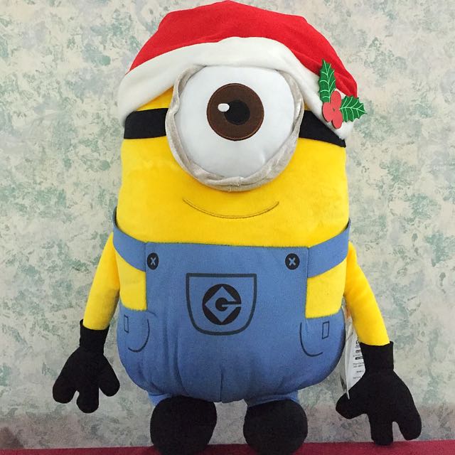 minion christmas plush