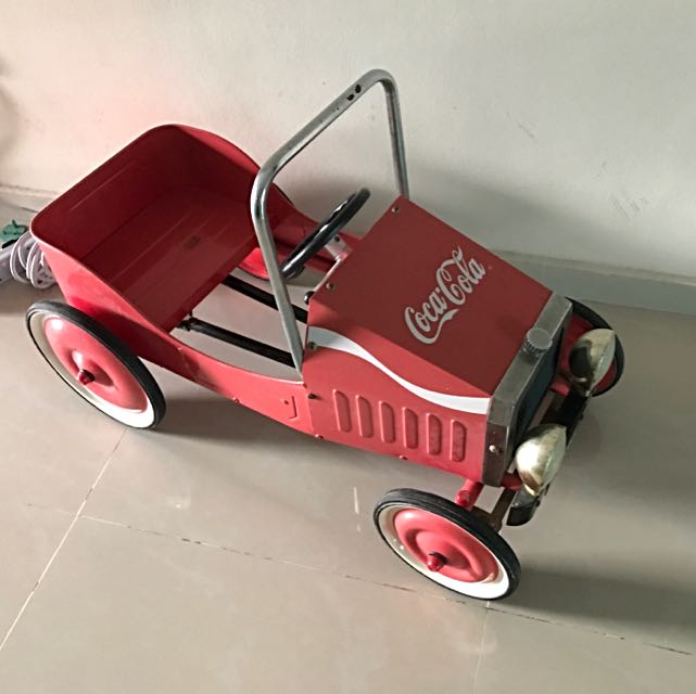 Coca cola pedal car clearance
