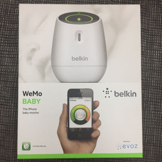 Belkin Wemo Baby Monitor Babies Kids Baby Monitors On Carousell