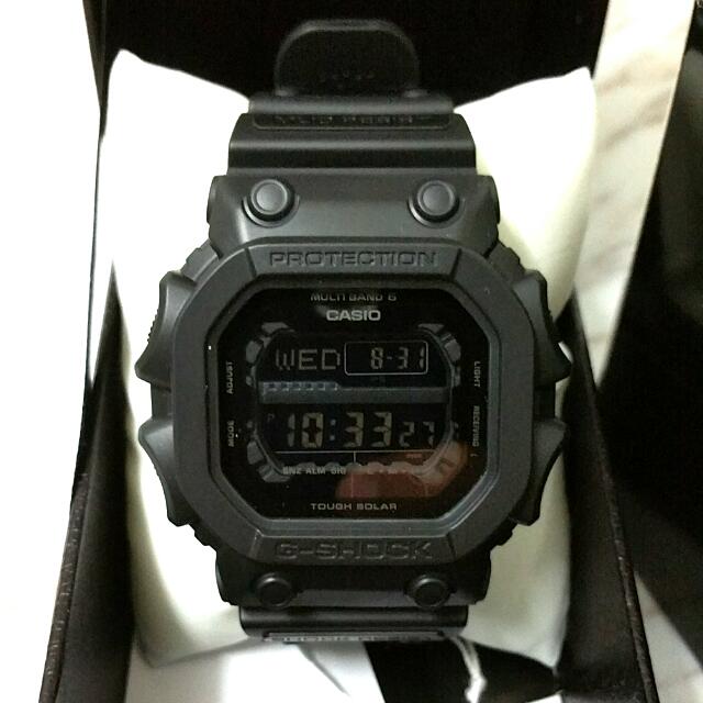 Bnib Casio G Shock Gxw 56bb 1jf Japan Jdm Black Stealth King Multiband 6 Men S Fashion Watches On Carousell