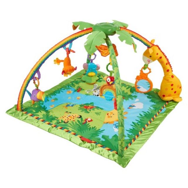 fisher price rainforest activity mat