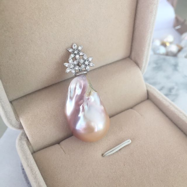 Genuine Real Baroque Pearl Pendant Luxury Accessories On Carou - Baroque Pearl Pendant Earring Genuine Real Baroque Pearl Pendant Luxury Accessories On Carou - Baroque Pearl Pendant Earring