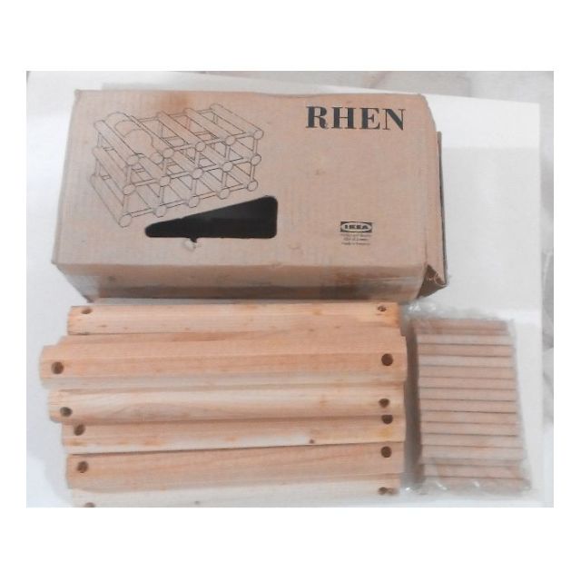 IKEA RHEN bottle wine rack, Furniture & Home Living, Bathroom & Kitchen