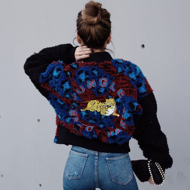 Kenzo h&m sale bomber jacket