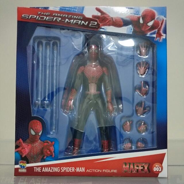 Mafex 003 Amazing Spider-Man 2, Hobbies & Toys, Toys & Games on Carousell