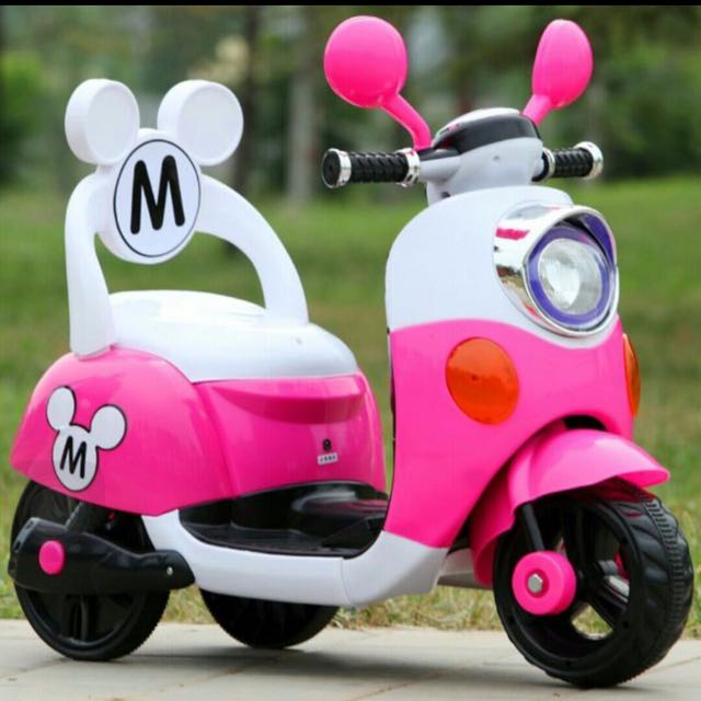 minnie mouse electric bike