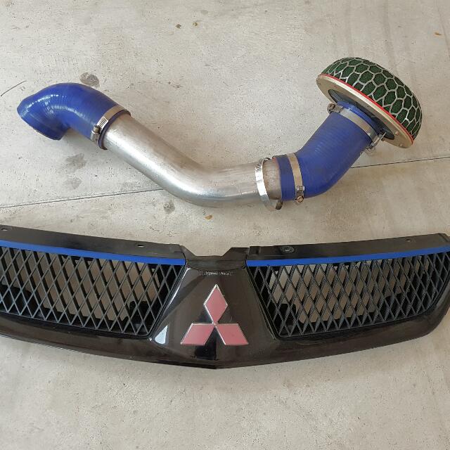 Mitsubishi Lancer Glx Cs3 1 Original Front Grill Black 2