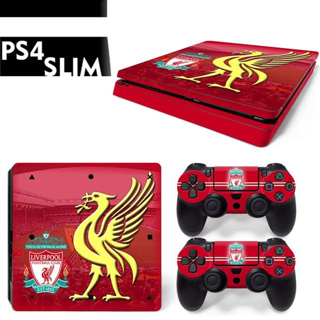 Ps4 Slim Decal Liverpool Toys Games Video Gaming Gaming Accessories On Carousell