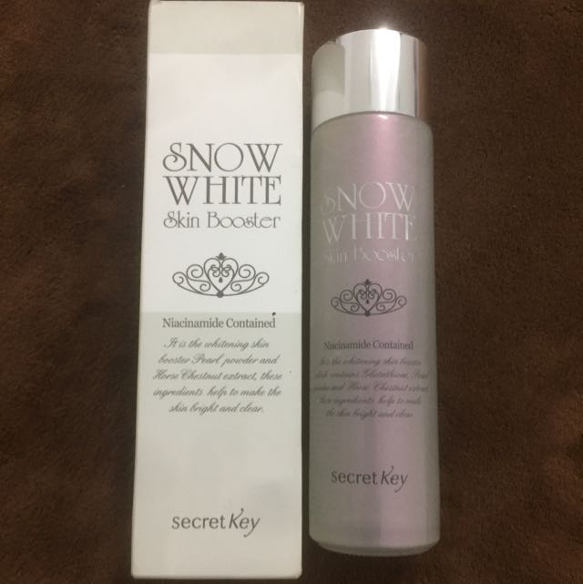 secret key snow white skin booster