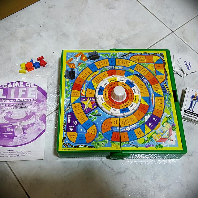 The Game Of Life Board Game Travel Mini Small Size Fun Games, Hobbies