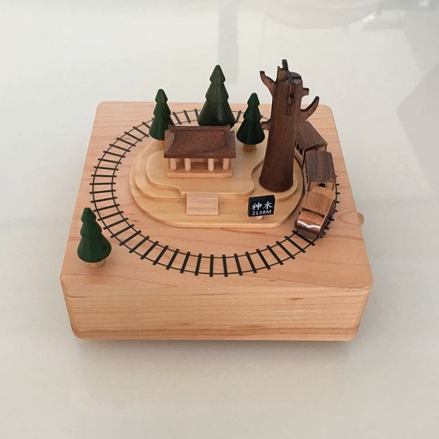 Wooderful Life Handmade Wooden Music Box Taiwan Alishan Hobbies