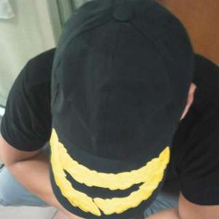 Ball Cap With Laurel Embroidery