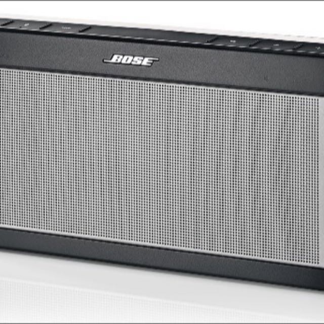 Bose SoundLink Bluetooth speaker III藍芽喇叭(日本購回）, 電視及