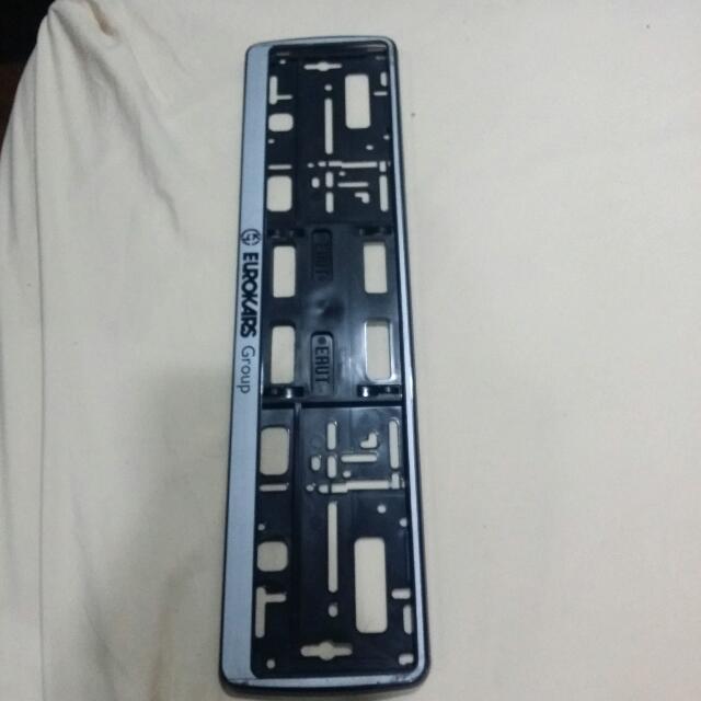 mazda 3 plate holder