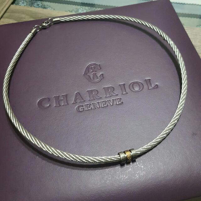 Charriol cable necklace outlet
